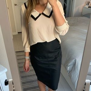 Forever 21 sailor dressy blouse
